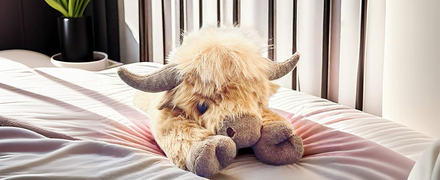 Weighted Cow Plush